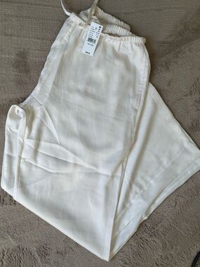 Light Denim Mini Skirt and beachy pants from pac sun